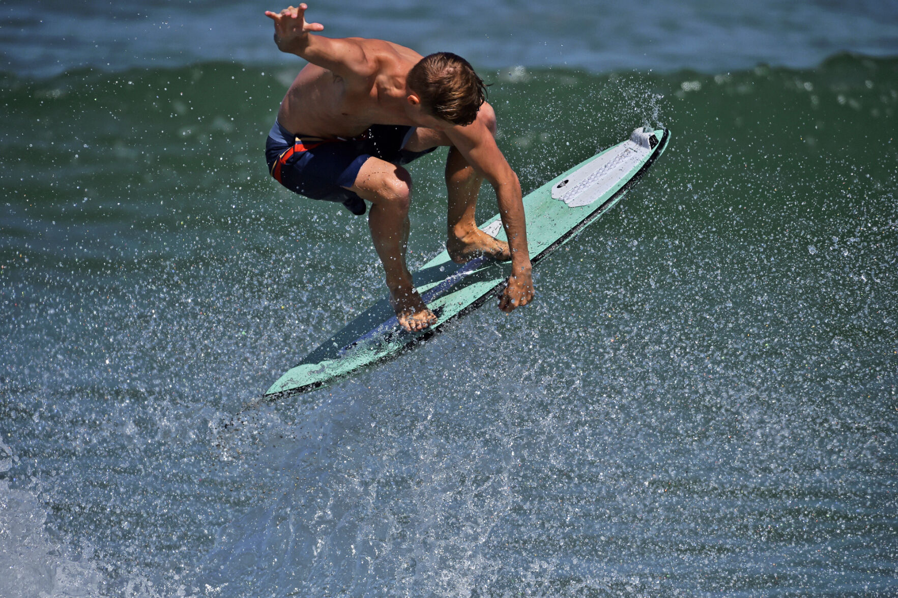 Skimming the surf